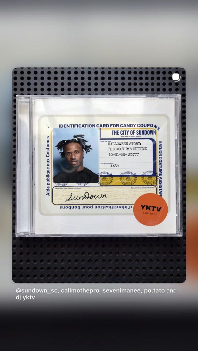 SunDown: The Album Cover Edition — flyer 2