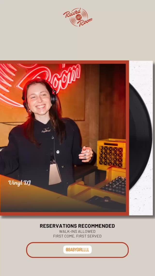 Vinyl Vibes, Fri, Sep 18, Record Room, Bed-Stuy