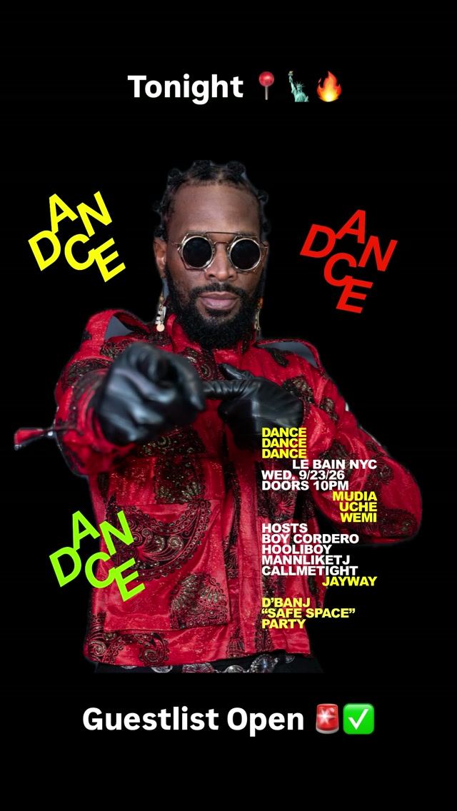 DANCE DANCE DANCE, Wed, Sep 23, Le Bain, Meatpacking
