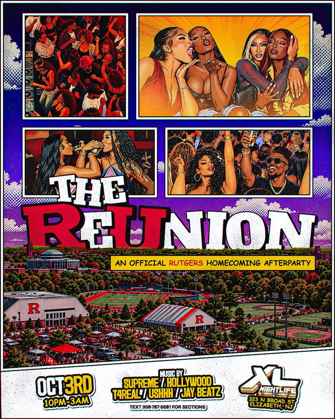 The Reunion: An Official Rutgers Homecoming Afterparty — flyer 3