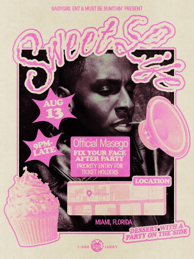 Sweet Life, Thu, Aug 13, 1-800-LUCKY, Wynwood Art District