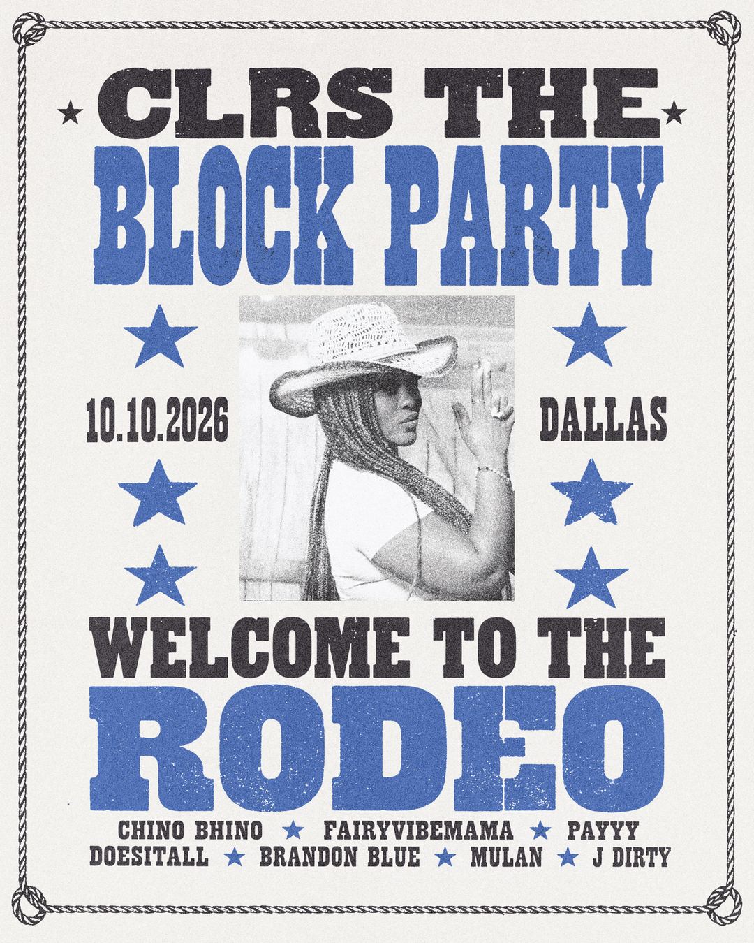 CLRS the Block Party: Welcome to the Rodeo
