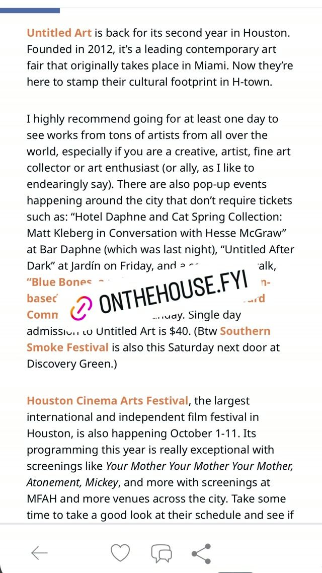 Houston Cinema Arts Festival