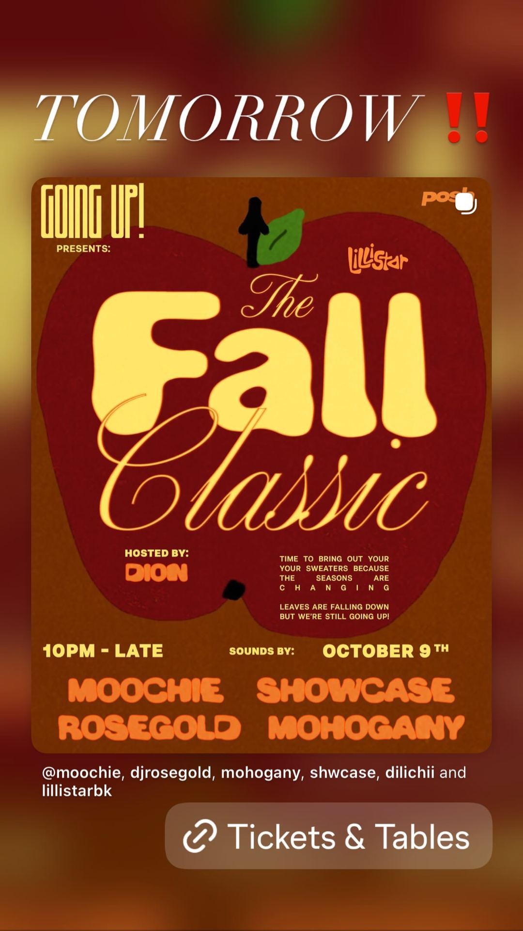 The Fall Classic — flyer 4
