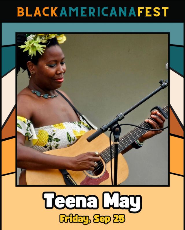 BLACKAMERICANA FEST, Fri, Sep 25, Sister Rosetta Tharpe stage