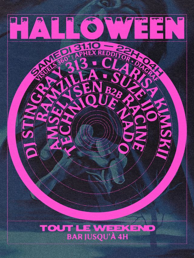 HALLOWEEN (30/10 - 31/10): Danny Daze, DJ Stingray 313, Clarisa Kimskii, Carlos Souffront, Suze Ijó, Mor Elian, Ehua +++, Fri, Oct 30 – Sun, Nov 1, Society for Arts and Technology, Quartier des Spectacles