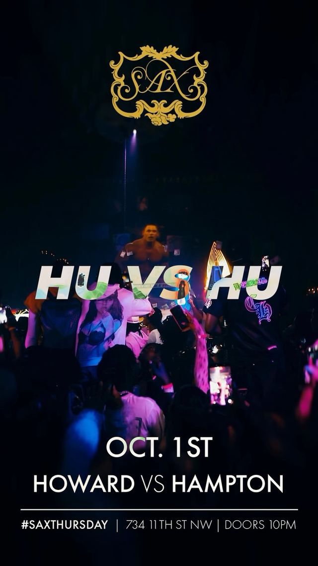 HU VS HU, Thu, Oct 1, SAX Restaurant & Lounge, Penn Quarter