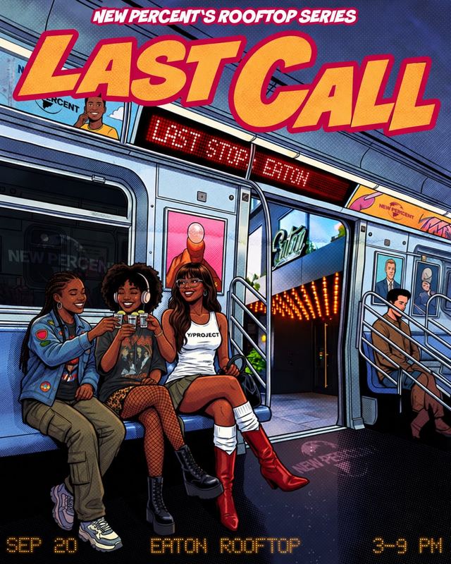 Last Call, Sun, Sep 20, Eaton Rooftop, Downtown