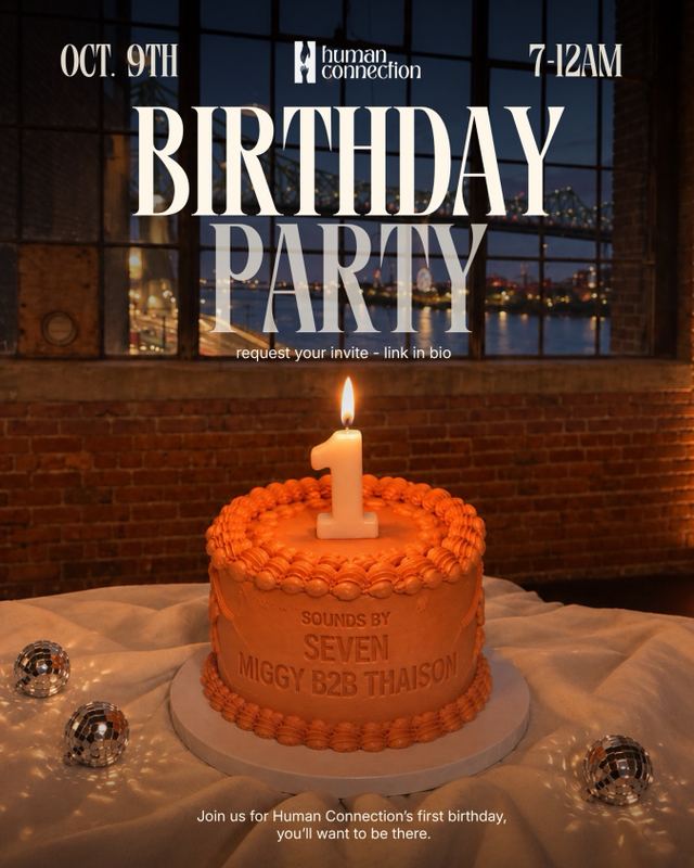 Human Connection Birthday Party, Fri, Oct 9