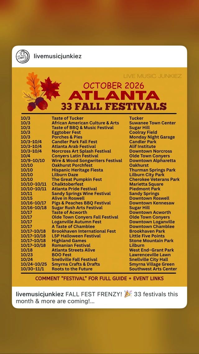 Loganville Autumn Fest, Sat, Oct 10, Downtown Loganville