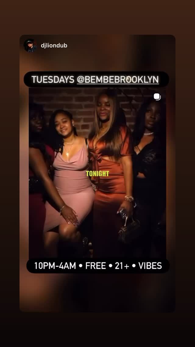 Tuesdays @ Bembe, Tue, Sep 8, Bembe, Williamsburg