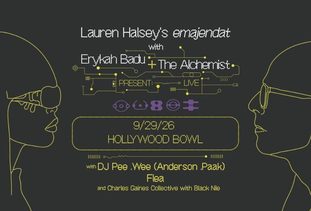 LAUREN HALSEY'S EMAJENDAT, Tue, Sep 29, Hollywood Bowl, Hollywood