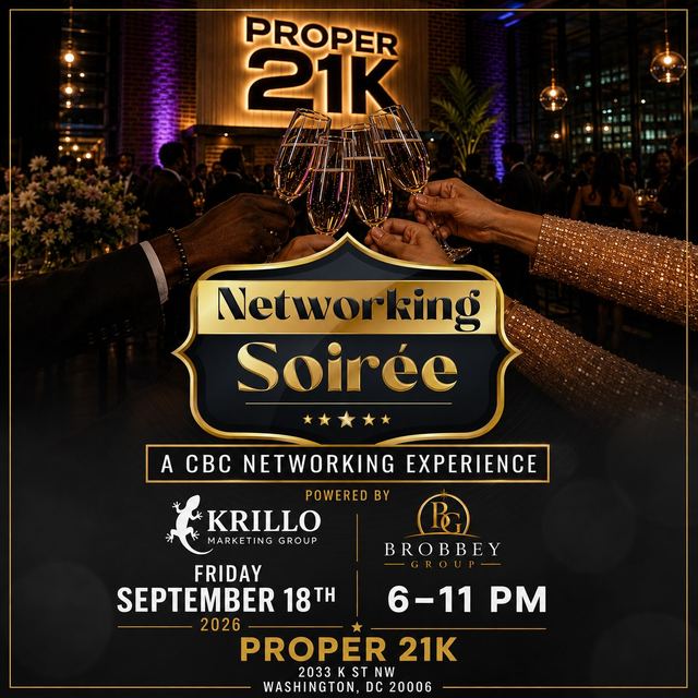Networking Soirée (CBC Edition), Fri, Sep 18, Proper21dc