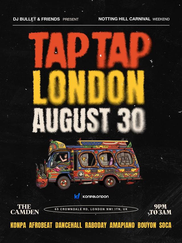 Taptap London, Sun, Aug 30, The Camden, Camden Town
