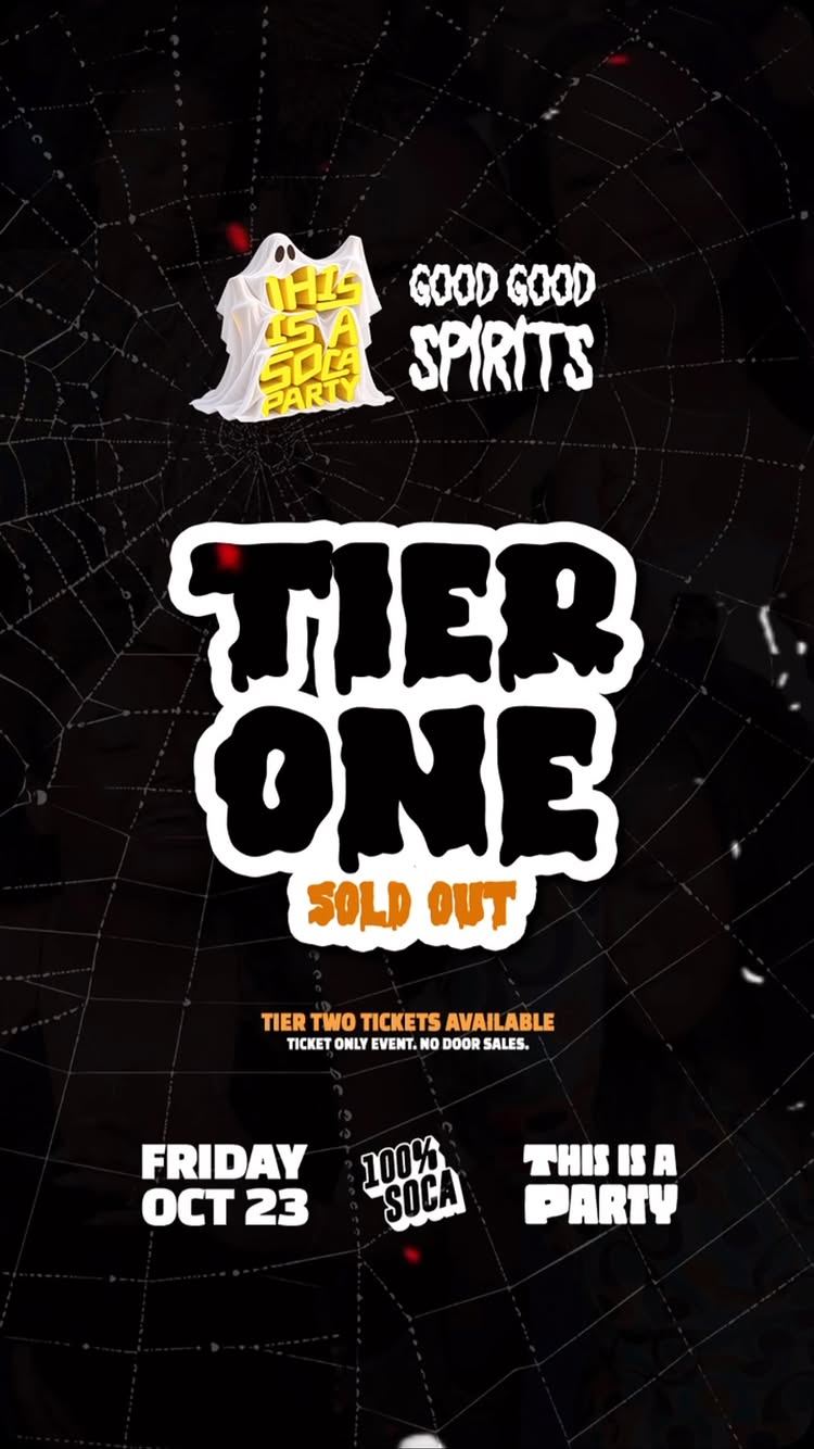 This is a SOCA Party - Good Good Spirits — flyer 6