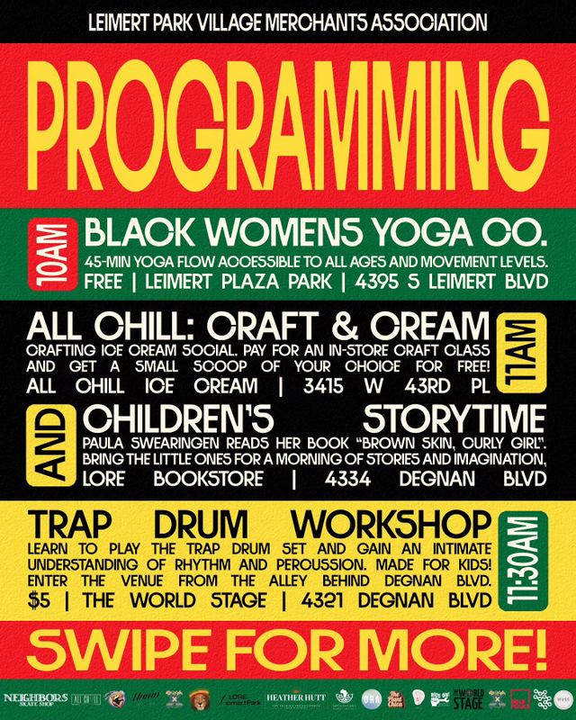 BLACK WOMENS YOGA CO., Sat, Oct 3, Leimert Plaza Park, Leimert Park