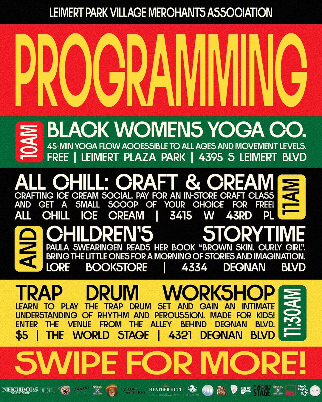 BLACK WOMENS YOGA CO. — flyer 2