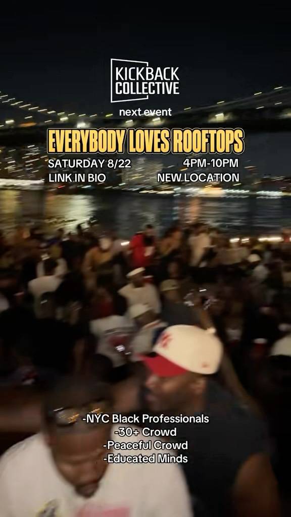 Everybody Loves Rooftops, Sat, Aug 22, The Ivory on Park, Brooklyn