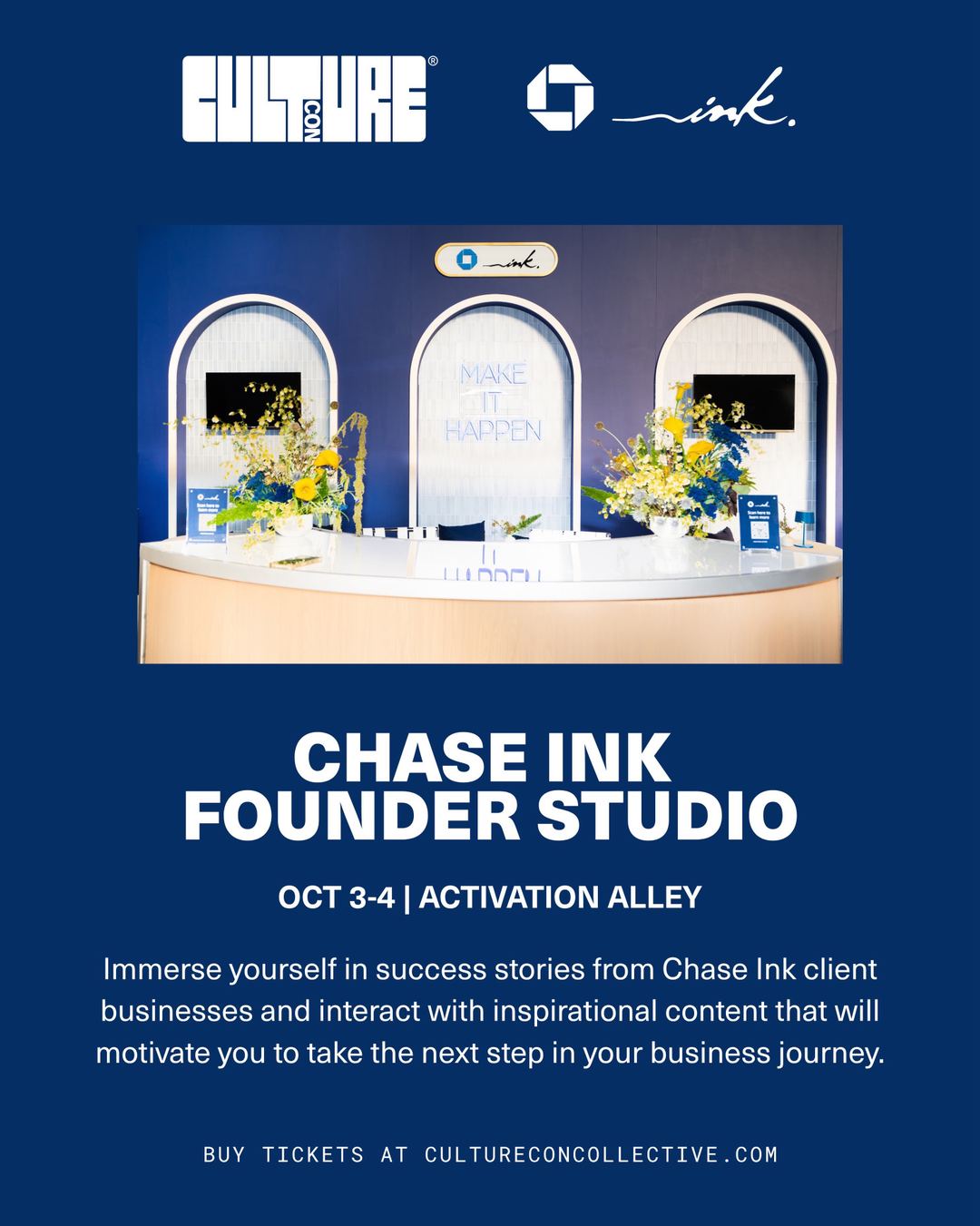 Chase Ink Founder Studio