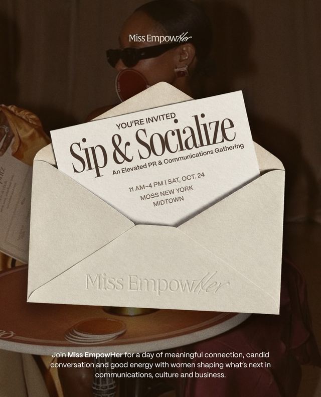 Sip & Socialize: Our Annual Communications Professionals Mixer, Sat, Oct 24, Moss NYC, Midtown