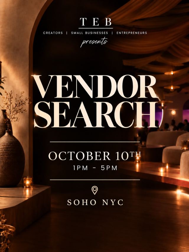 Vendor Search, Sat, Oct 10, Fordham University, SoHo