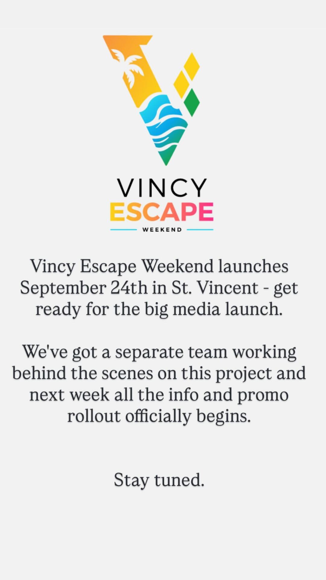 Vincy Escape Weekend