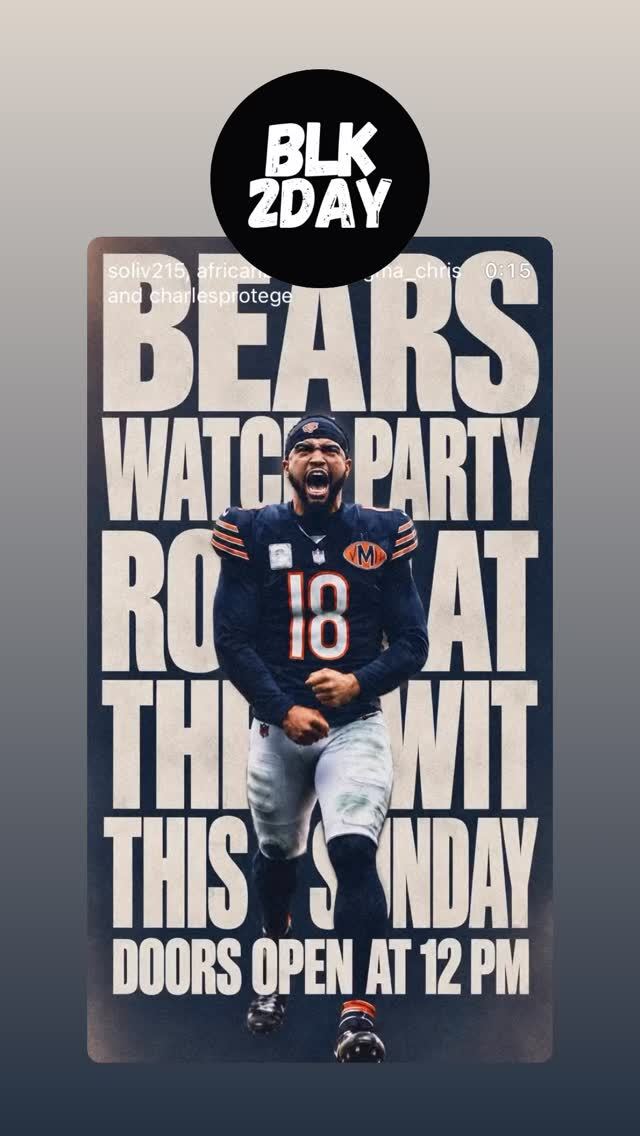 Bears Watch Party, Sun, Sep 20, The Wit