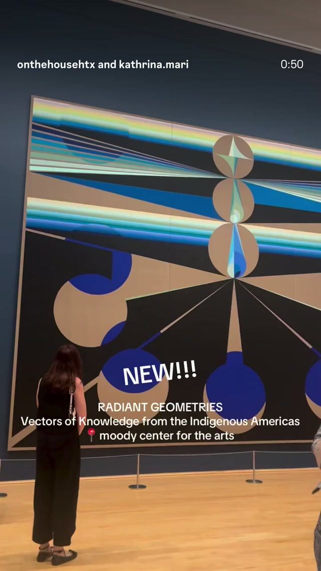 Radiant Geometries: Vectors of Knowledge from the Indigenous Americas, Thru Dec 19, Moody Center for the Arts, University Place