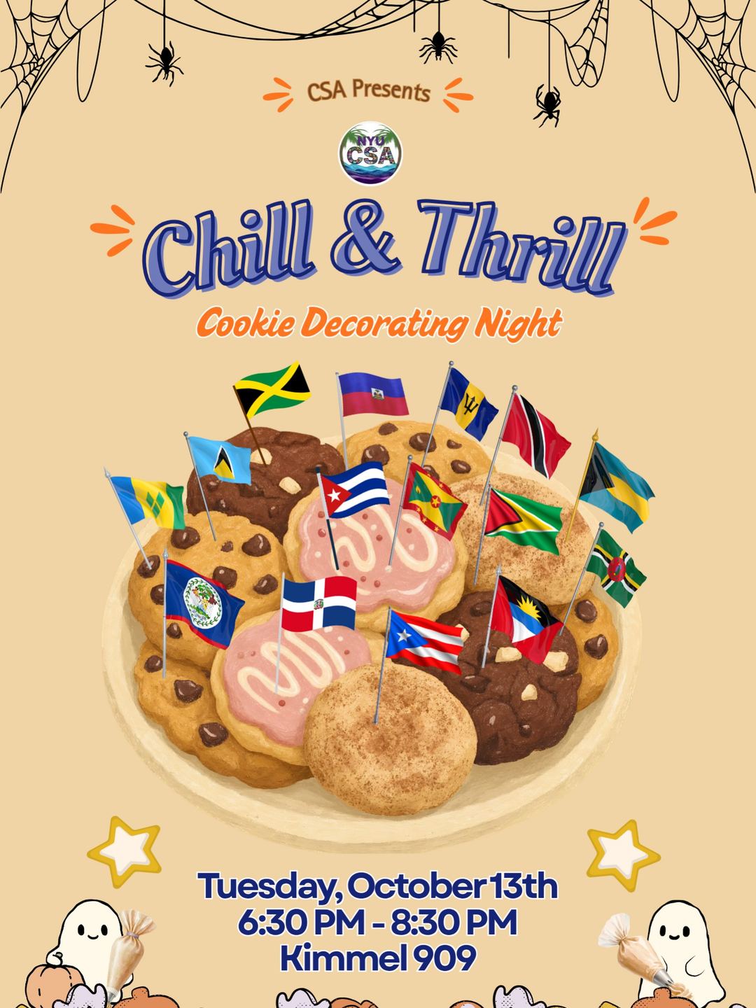 Chill & Thrill Cookie Decorating Night