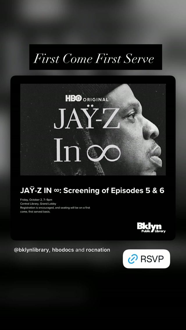 JAY-Z IN ∞: Screening of Episodes 5 & 6