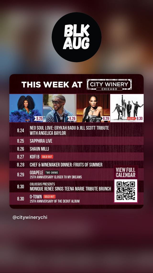 O-TOWN 25TH ANNIVERSARY OF THE DEBUT ALBUM, Sun, Aug 30, City Winery Chicago