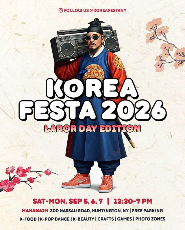 Korea Festa 2026 Labor Day Edition, Sat, Sep 5 – Mon, Sep 7, Mahanaim