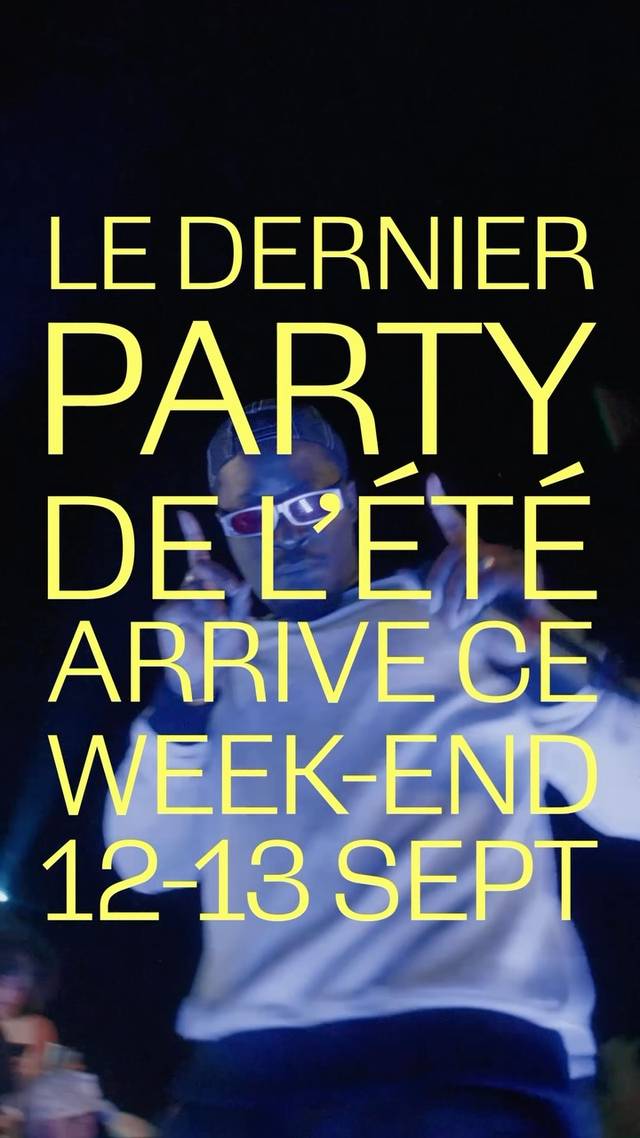 Le dernier party de l'été, Sat, Sep 12, Quai de l'Horloge