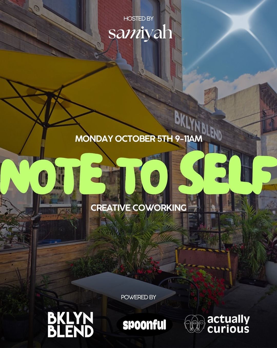 NOTE TO SELF: Creative Coworking