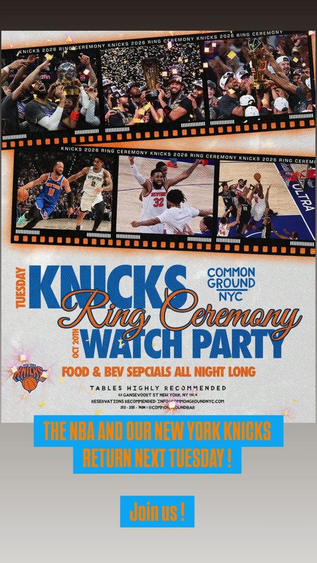 Knicks Ring Ceremony Watch Party