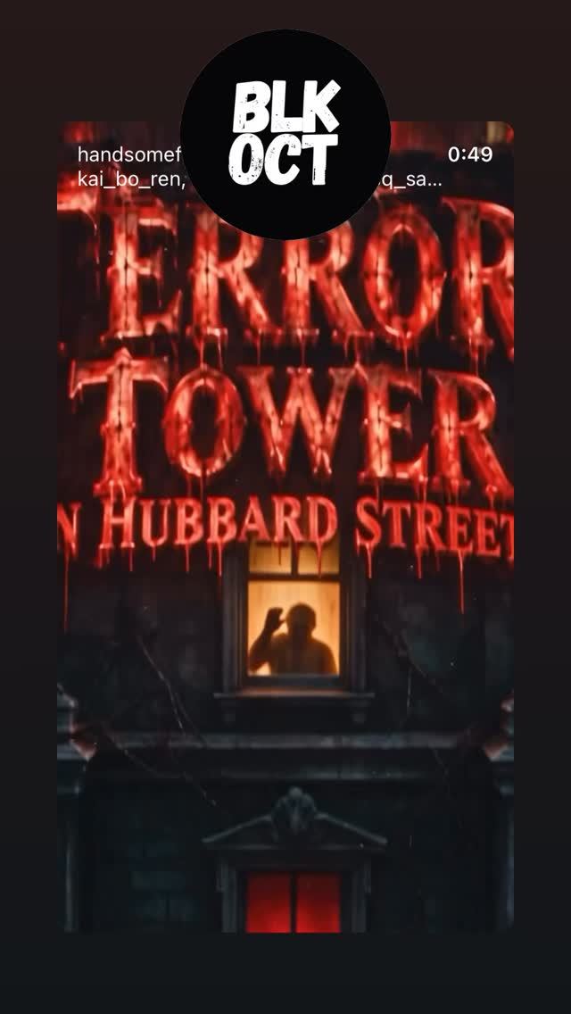 Terror Tower on Hubbard Street