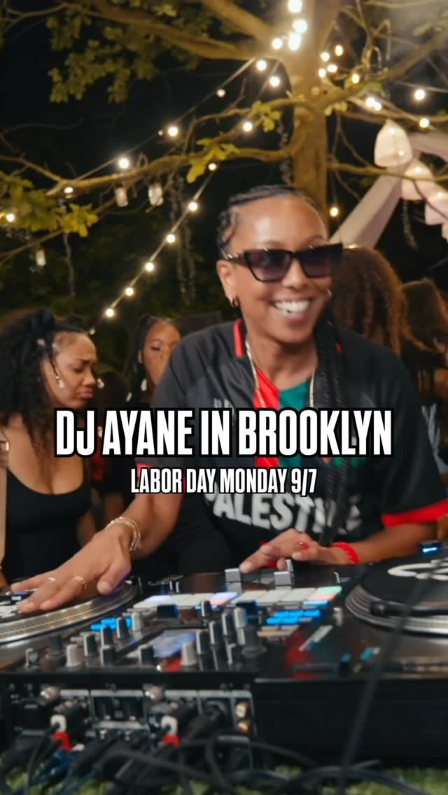 DJ Ayane in Brooklyn, Mon, Sep 7