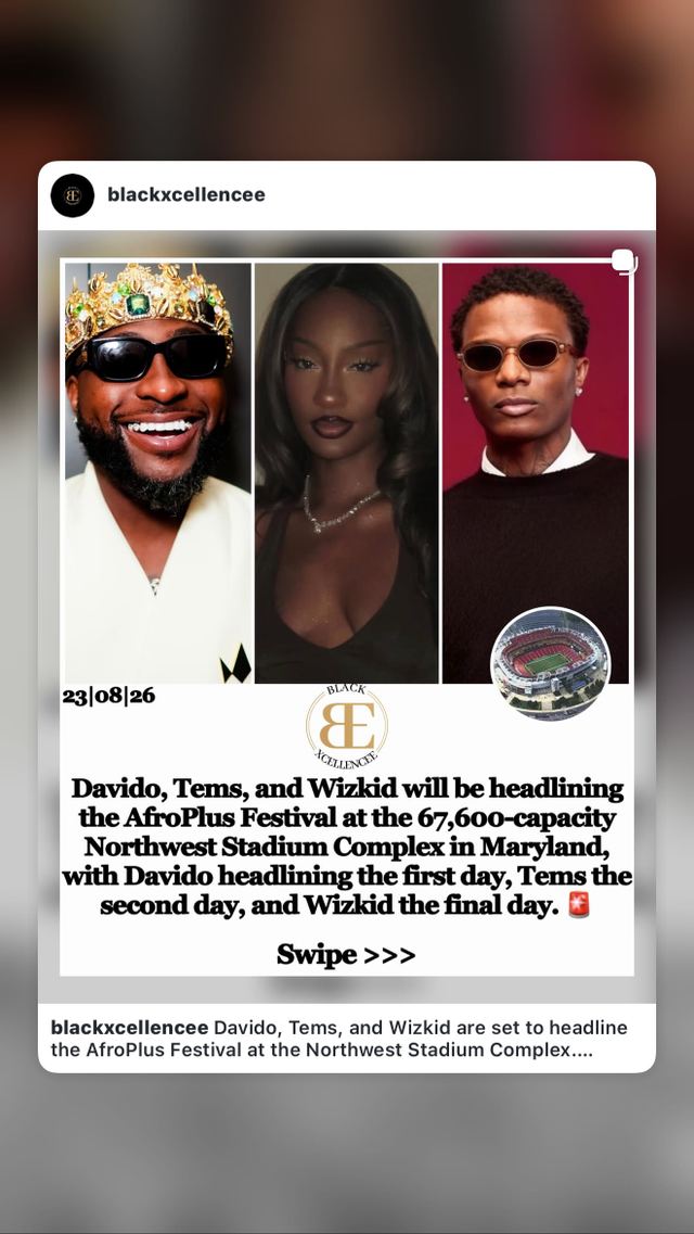 AfroPlus Festival, Sun, Aug 23, Northwest Stadium (Complex)