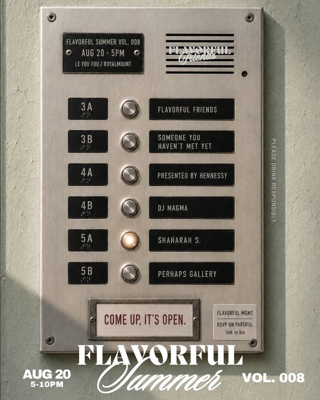 FLAVORFUL SUMMER Vol. 008, Thu, Aug 20, Le Fou Fou