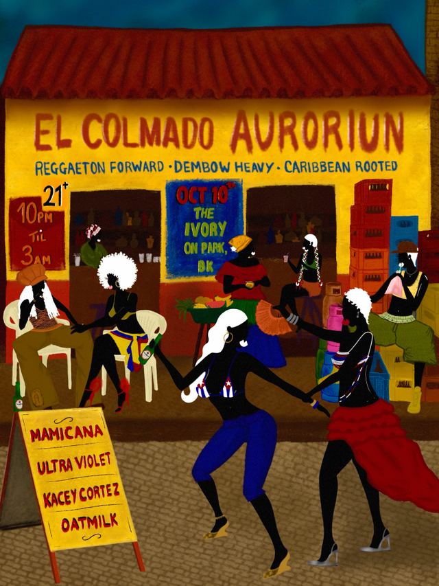 El Colmado Auroriun, Sat, Oct 10, Ivory on Park, Brooklyn